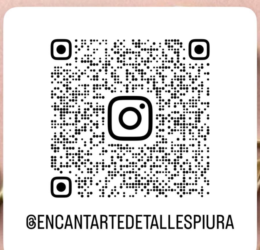 Código QR del Instagram @encantartedetallespiura